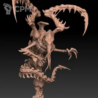 Описание картинки Lictor от MrMetalHorror по цене 450руб | Свободный Рынок Миниатюр - СРМ