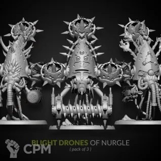 Описание картинки Foetid Bloat-drone от GregoryPrint по цене 650руб | Свободный Рынок Миниатюр - СРМ