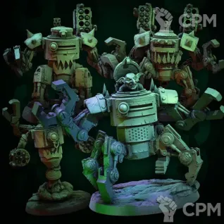 Описание картинки Killa kans - 3 Штуки от MrMetalHorror по цене 1 680руб | Свободный Рынок Миниатюр - СРМ