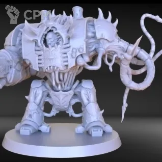 Описание картинки Helbrute от Knight of Light по цене 800руб | Свободный Рынок Миниатюр - СРМ
