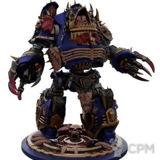 Описание картинки Night Lord Dreadnought #1 от Destr по цене 1 500руб | Свободный Рынок Миниатюр - СРМ