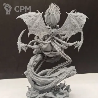 Описание картинки Queen of Slaanesh от WebWay 3D по цене 2 500руб | Свободный Рынок Миниатюр - СРМ
