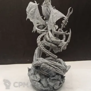 Описание картинки Queen of Slaanesh от WebWay 3D по цене 2 500руб | Свободный Рынок Миниатюр - СРМ