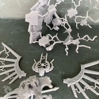 Описание картинки C'tan Shard of the Void Dragon от uNick по цене 1 100руб | Свободный Рынок Миниатюр - СРМ