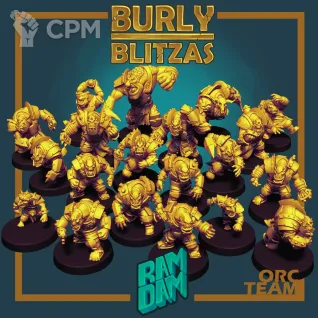 Описание картинки Burly blitzar от Destr по цене 2 500руб | Свободный Рынок Миниатюр - СРМ