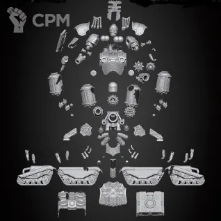 Описание картинки khorne lord of skulls от Wahasexual по цене 4 200руб | Свободный Рынок Миниатюр - СРМ