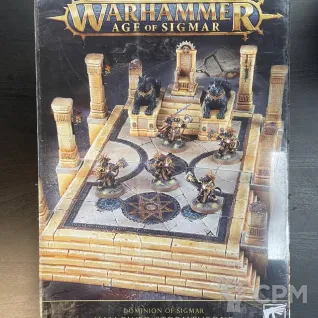 Описание картинки Dominion of Sigmar - Hallowed Stormthrone от Karlos по цене 12 000руб | Свободный Рынок Миниатюр - СРМ