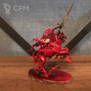Описание картинки Knight of Shrouds on Ethereal Steed от Dzan Ra по цене 1 500руб | Свободный Рынок Миниатюр - СРМ