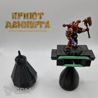 Описание картинки Painting handle (Держатель моделей при покраске) от Приют Демиурга  по цене 800руб | Свободный Рынок Миниатюр - СРМ