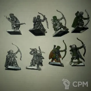 Описание картинки Wood Elves Glade Guards от Gy80 по цене 2 000руб | Свободный Рынок Миниатюр - СРМ