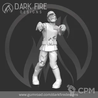 Описание картинки Zombie stormtroopers от PocketSized Prints по цене 950руб | Свободный Рынок Миниатюр - СРМ
