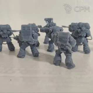 Описание картинки Space Marines/ пачка космодесов от Ingileifr по цене 1 200руб | Свободный Рынок Миниатюр - СРМ