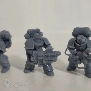 Описание картинки Space Marines/ пачка космодесов от Ingileifr по цене 1 200руб | Свободный Рынок Миниатюр - СРМ