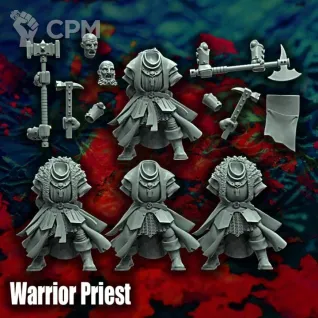 Описание картинки Warrior Priests of Sigmar от MrMetalHorror по цене 675руб | Свободный Рынок Миниатюр - СРМ