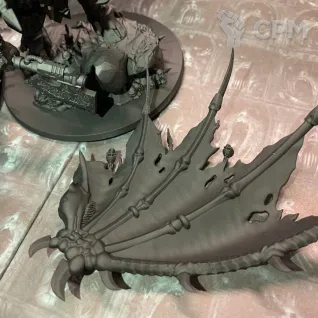 Описание картинки Angron Daemon Primarch of Khorne от uNick по цене 1 800руб | Свободный Рынок Миниатюр - СРМ