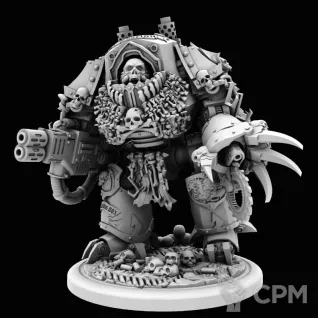Описание картинки Night Lord Dreadnought #2 от Destr по цене 1 500руб | Свободный Рынок Миниатюр - СРМ