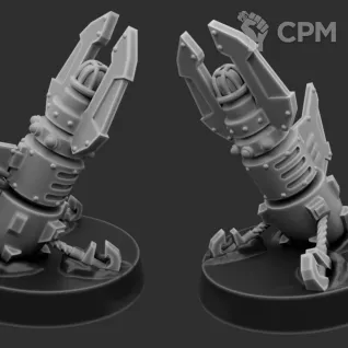 Описание картинки Space Marines: Terminator Squad (один комплект оружия на каждого и базы в комплекте) от Кузница Миниатюр по цене 599руб | Свободный Рынок Миниатюр - СРМ