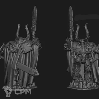 Описание картинки Chaos Lord - Скан от MrMetalHorror по цене 150руб | Свободный Рынок Миниатюр - СРМ