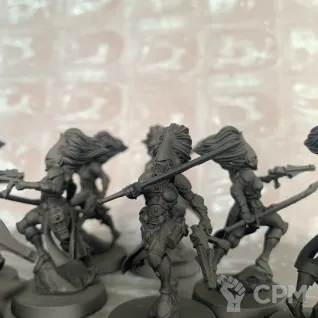Описание картинки Howling Banshees от uNick по цене 700руб | Свободный Рынок Миниатюр - СРМ