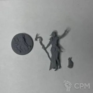 Описание картинки Spore Druid от Fantasy Miniatures по цене 350руб | Свободный Рынок Миниатюр - СРМ
