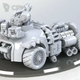 Описание картинки Kustom Boosta-blasta от Три Ди Принт по цене 1 200руб | Свободный Рынок Миниатюр - СРМ