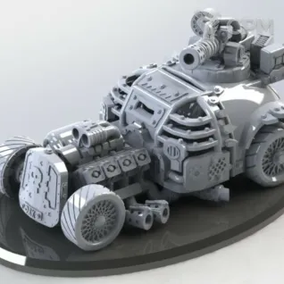 Описание картинки Kustom Boosta-blasta от Три Ди Принт по цене 1 200руб | Свободный Рынок Миниатюр - СРМ