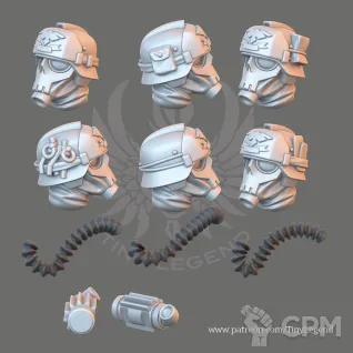 Описание картинки Death korps of Krieg от Три Ди Принт по цене 130руб | Свободный Рынок Миниатюр - СРМ