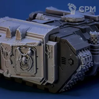 Описание картинки Nigth lords upgrade land raiders от Destr по цене 2 500руб | Свободный Рынок Миниатюр - СРМ