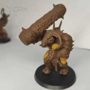 Описание картинки 3 x Bullgors / Beastmen / Beasts of Chaos от Coldsuffer по цене 3 200руб | Свободный Рынок Миниатюр - СРМ