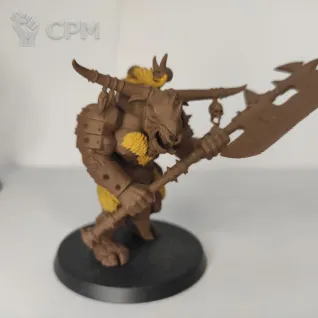 Описание картинки Bullgors / Beastmen / Beasts of Chaos от Coldsuffer по цене 3 200руб | Свободный Рынок Миниатюр - СРМ