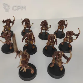Описание картинки Ungor Raiders / Beastmen / Beasts of Chaos от Coldsuffer по цене 2 100руб | Свободный Рынок Миниатюр - СРМ