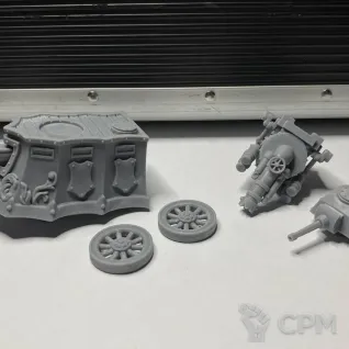Описание картинки Steam Tank от Fantasy Miniatures по цене 1 200руб | Свободный Рынок Миниатюр - СРМ