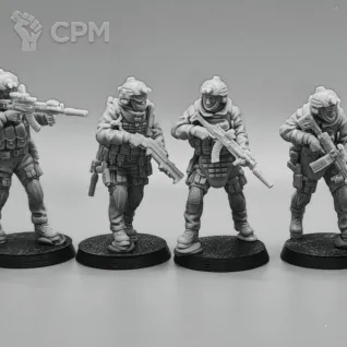 Описание картинки SPECTRE - RUSSIAN MOTOR RIFLE ELEMENT от Manufactorum76 по цене 1 050руб | Свободный Рынок Миниатюр - СРМ