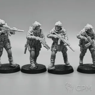 Описание картинки SPECTRE - RUSSIAN SSO ASSAULT ELEMENT от Manufactorum76 по цене 900руб | Свободный Рынок Миниатюр - СРМ