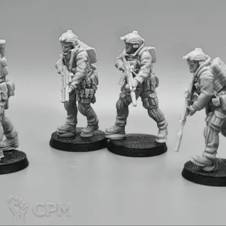 Описание картинки SPECTRE - RUSSIAN SSO ASSAULT ELEMENT от Manufactorum76 по цене 900руб | Свободный Рынок Миниатюр - СРМ