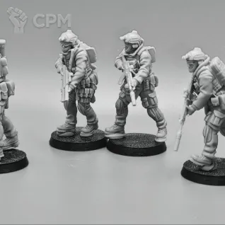 Описание картинки SPECTRE - RUSSIAN HEAVY BREACHER ELEMENT от Manufactorum76 по цене 800руб | Свободный Рынок Миниатюр - СРМ