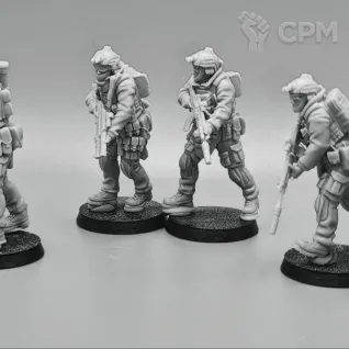 Описание картинки SPECTRE - TASK FORCE COMMANDER от Manufactorum76 по цене 200руб | Свободный Рынок Миниатюр - СРМ