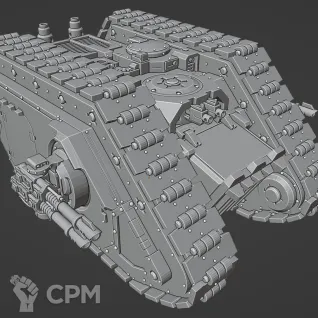 Описание картинки Land Raider от Хижина Мопса по цене 1 900руб | Свободный Рынок Миниатюр - СРМ
