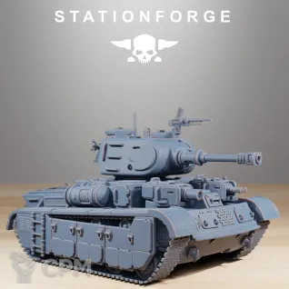 Описание картинки Rogal Dorn Battle Tank от Три Ди Принт по цене 2 600руб | Свободный Рынок Миниатюр - СРМ