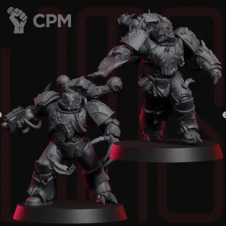 Описание картинки WORD BEARERS LEGION GAL VORBAK 5 pcs от Подземный человек по цене 1 490руб | Свободный Рынок Миниатюр - СРМ