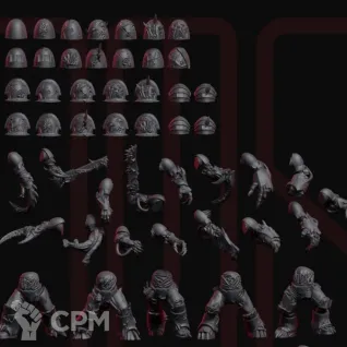 Описание картинки WORD BEARERS LEGION GAL VORBAK 5 pcs от Подземный человек по цене 1 490руб | Свободный Рынок Миниатюр - СРМ