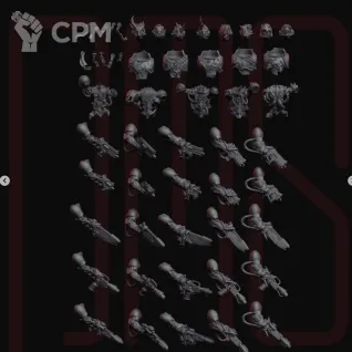 Описание картинки WORD BEARERS LEGION GAL VORBAK 5 pcs от Подземный человек по цене 1 490руб | Свободный Рынок Миниатюр - СРМ