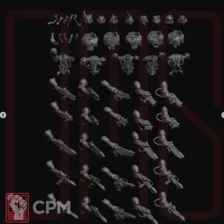 Описание картинки POSSESSED  5 шт печатные от Koda WorkShop по цене 1 200руб | Свободный Рынок Миниатюр - СРМ