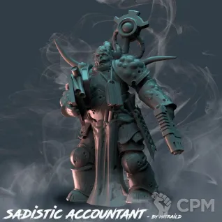 Описание картинки Tallyman от GregoryPrint по цене 200руб | Свободный Рынок Миниатюр - СРМ