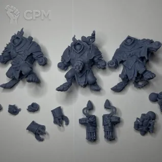 Описание картинки Stormfiends от Fantasy Miniatures по цене 1 200руб | Свободный Рынок Миниатюр - СРМ