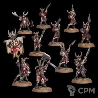 Описание картинки Bestigors от Орки с наГорки по цене 1 500руб | Свободный Рынок Миниатюр - СРМ