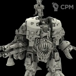 Описание картинки DG Leviathan 80мм от Laboratory of Chaos по цене 2 135руб | Свободный Рынок Миниатюр - СРМ