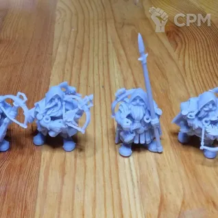 Описание картинки Dwarf Rangers от  по цене 800руб | Свободный Рынок Миниатюр - СРМ