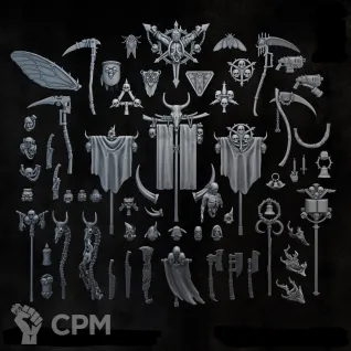 Описание картинки Death Guard upgrade от Destr по цене 1 500руб | Свободный Рынок Миниатюр - СРМ