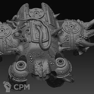 Описание картинки Chaos nurgle upgrade 2 от Destr по цене 2 500руб | Свободный Рынок Миниатюр - СРМ
